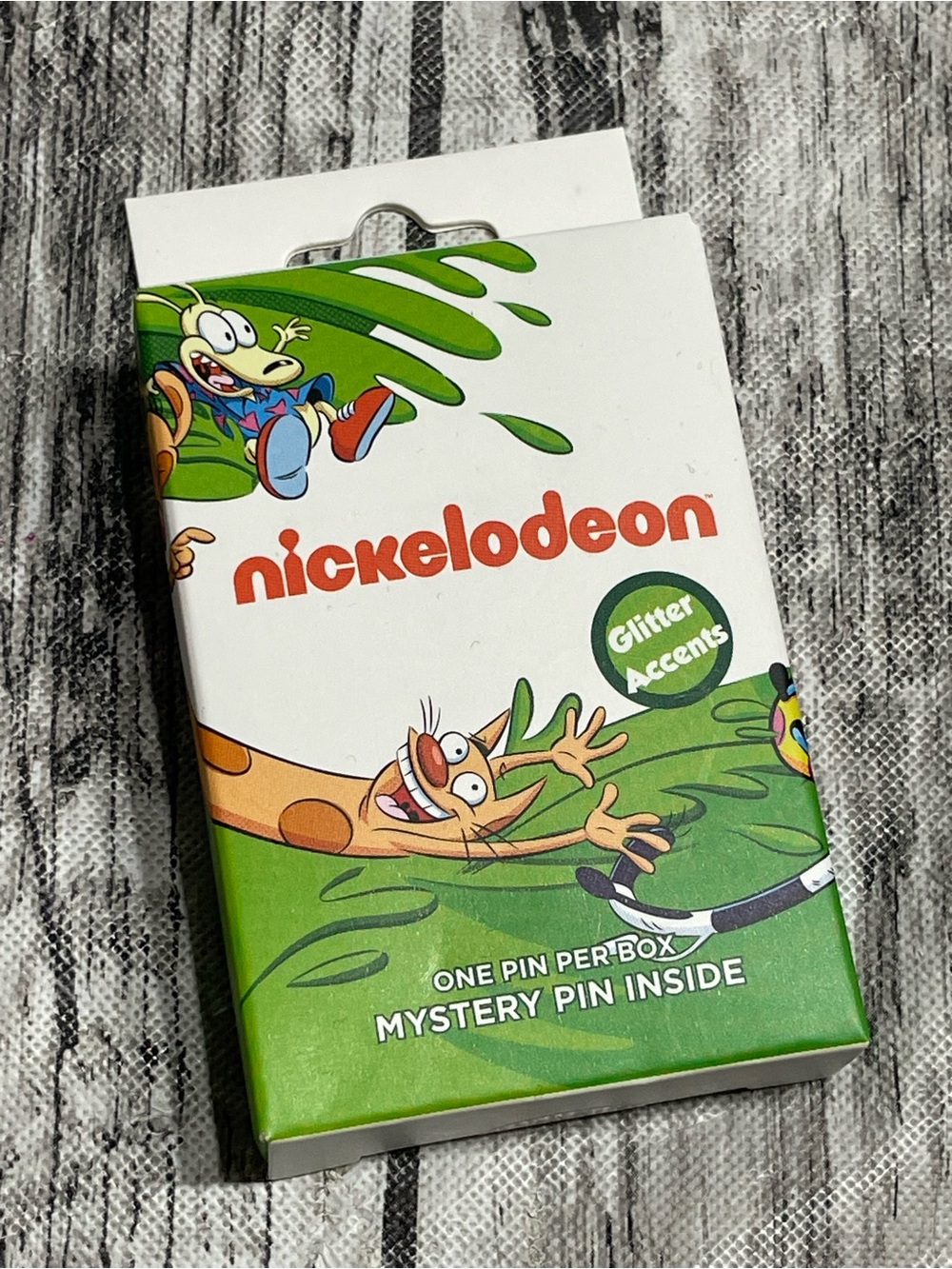 NEW Nickelodeon NickToons mystery enamel pin blind box 1 random pin